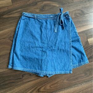 Vintage denim skort